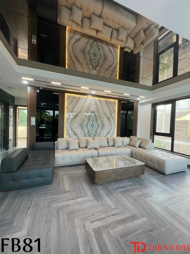 Sàn gỗ cốt đen bền bỉ, siêu chịu nước