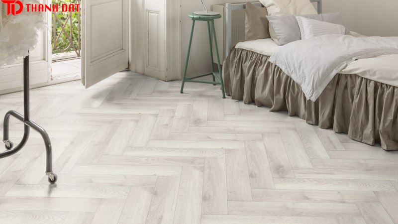 Ốp sàn gỗ công nghiệp xương cá