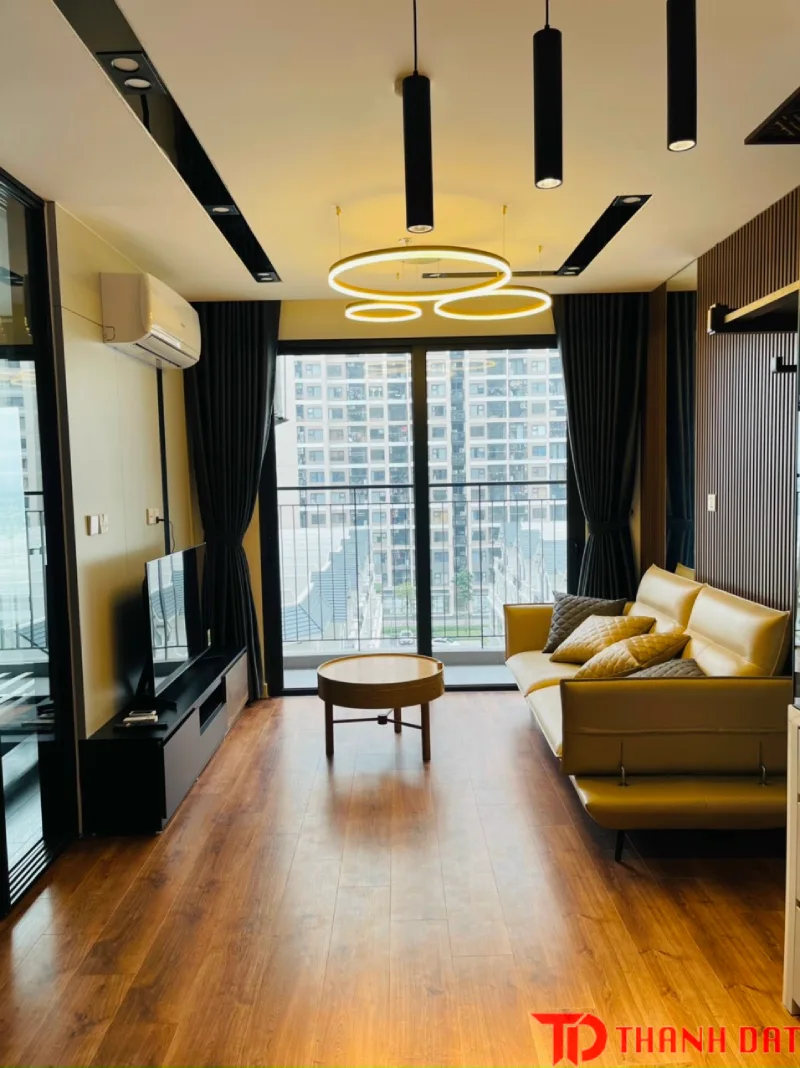 Gam màu nâu đỏ đem lại không gian ấm áp