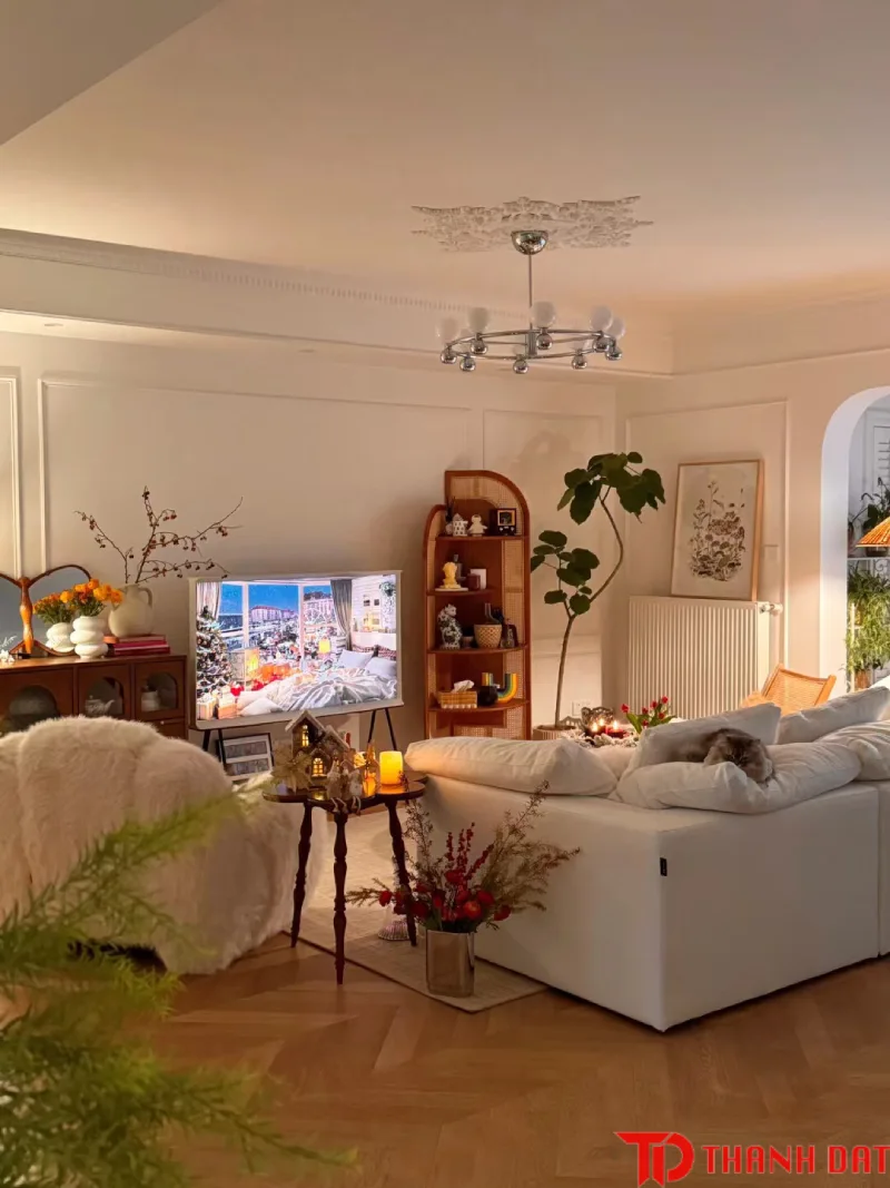 Sàn gỗ cho phòng khách có diện tích nhỏ